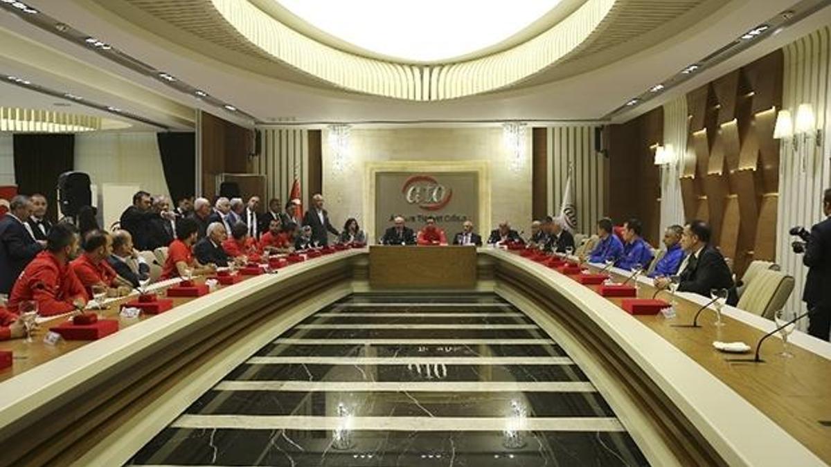 ATO'dan Ampute Milli Futbol Takımı'na ödül