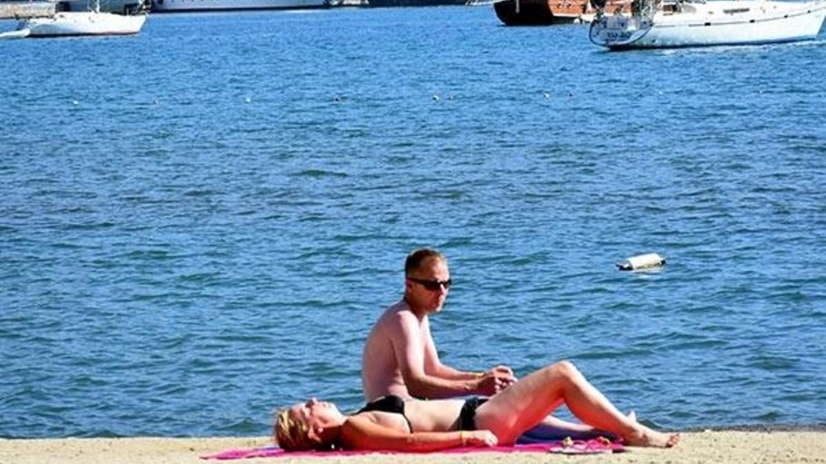 Marmaris'te güneşli günler