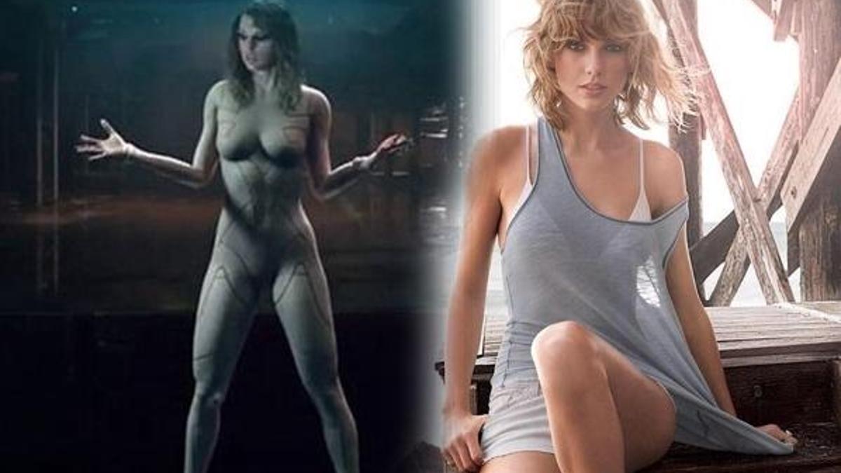 Taylor Swift çırılçıplak! İşte o görüntüler...