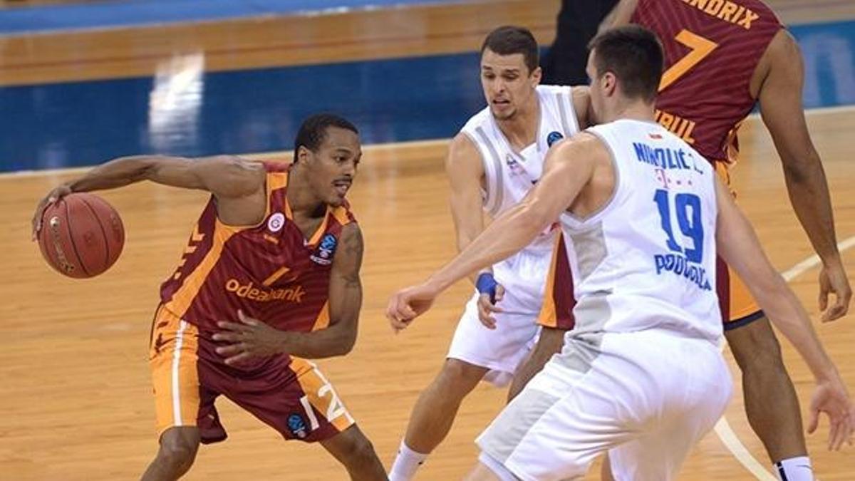 Galatasaray Odeabank Avrupa'da kayıp