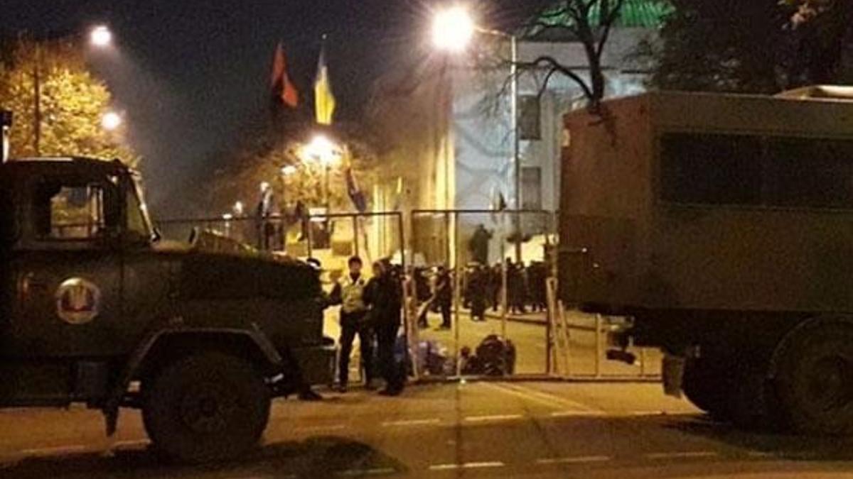 Kiev'de patlama: 1 kişi hayatını kaybetti, 3 kişi yaralandı
