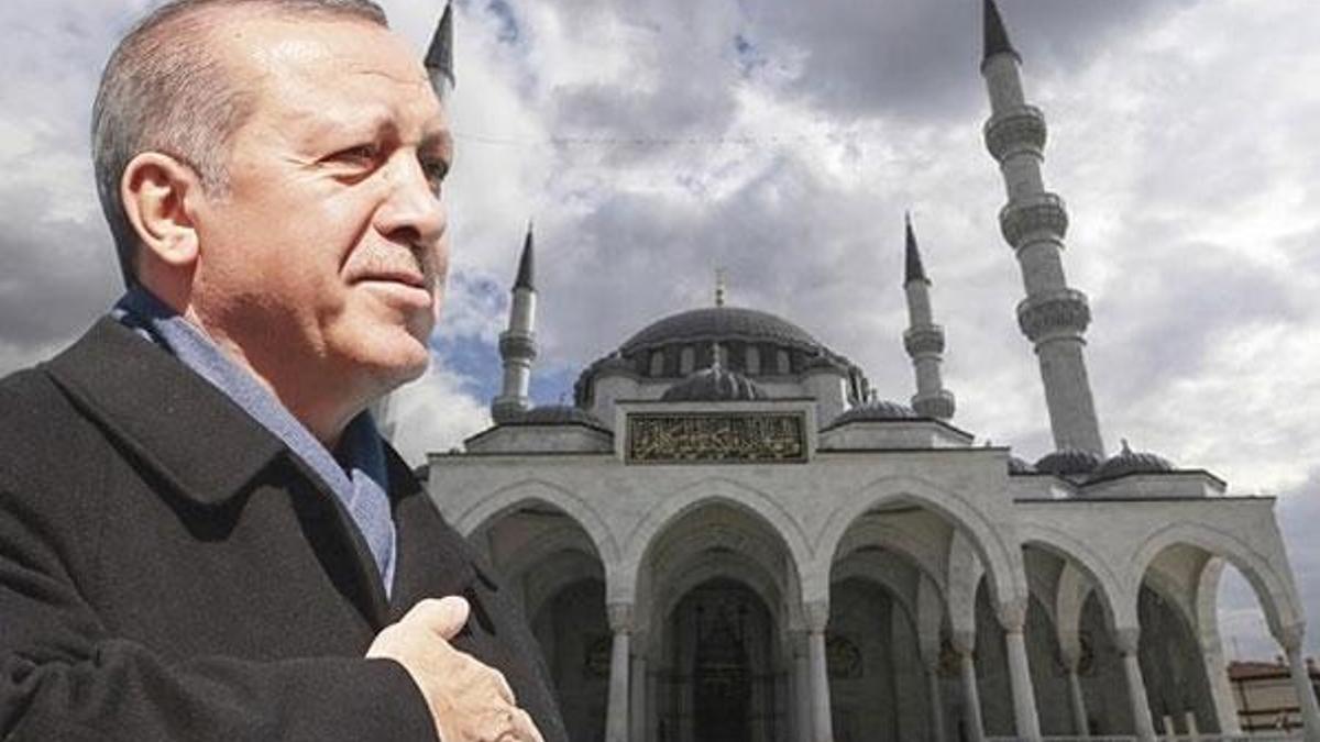 Cumhurbaşkanı Erdoğan cami açılışında konuştu