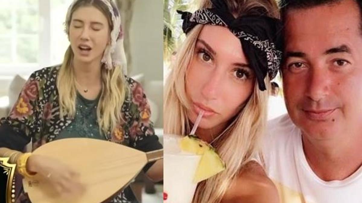 Şeyma Subaşı bağlama çaldı türkü söyledi!