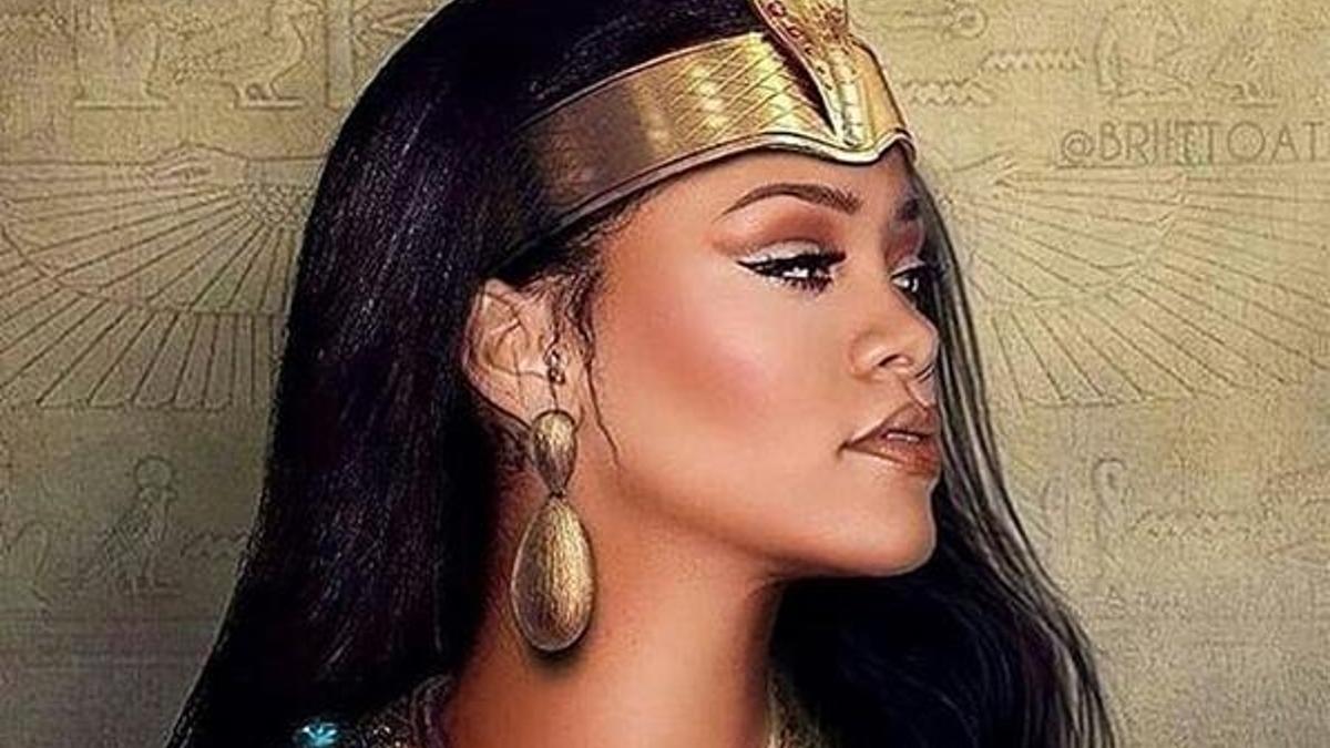 Rihanna, Mısır kraliçesi oldu!
