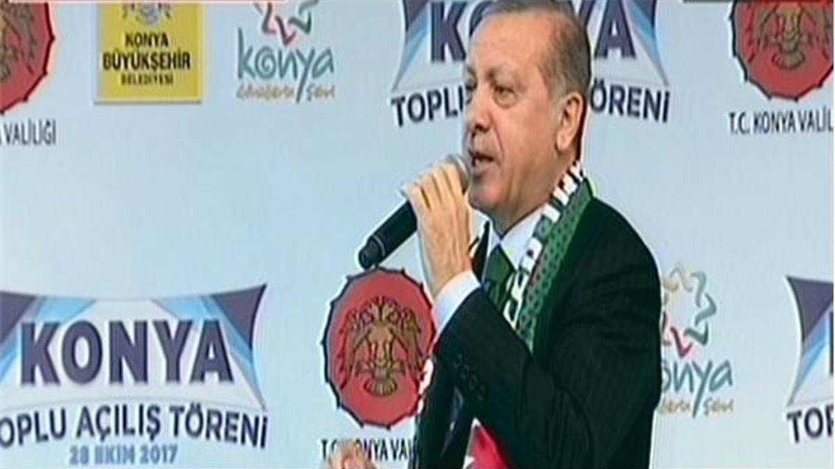 Cumhurbaşkanı Erdoğan: Kudurmuş durumdalar!