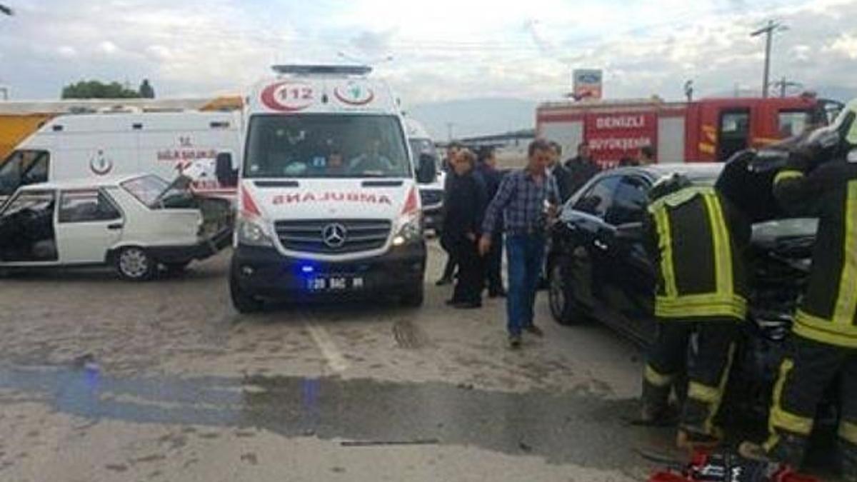 AK Parti milletvekili ve il başkanı kaza yaptı!