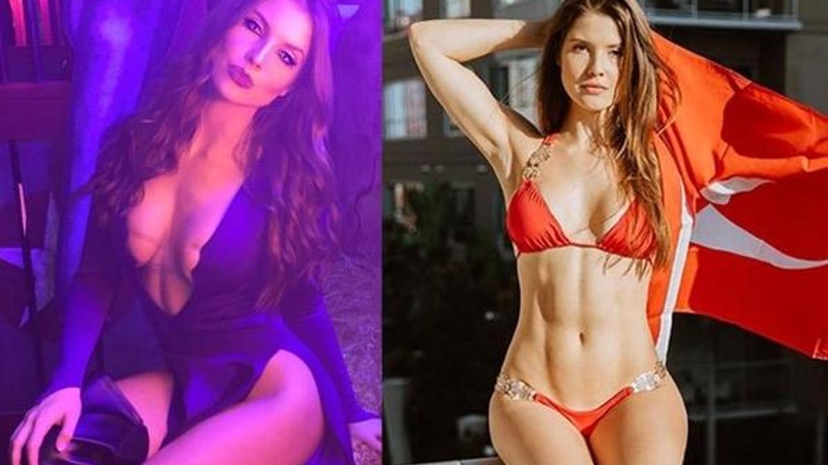 Amanda Cerny'den yürek hoplatan kostüm!