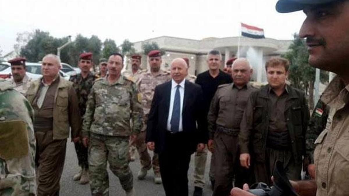 Irak askeri 14 yıl sonra ilk kez Peşhabur sınır kapısında