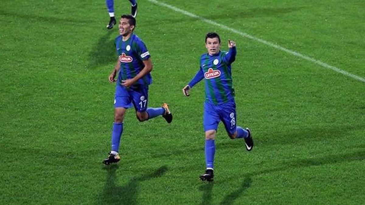 Rizespor'un hasreti sona erdi