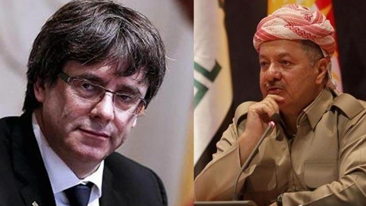 "Barzani ile Katalonya eş zamanlı geldi, batı iki yüzlülüğünü gösterdi"