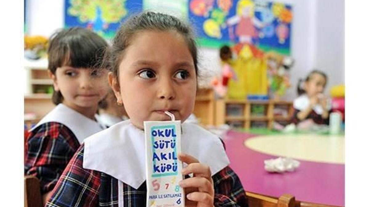 Okul sütü ihalesi iptal edildi