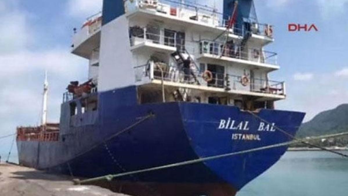 Şile açıklarında batan geminin enkazına ulaşıldı