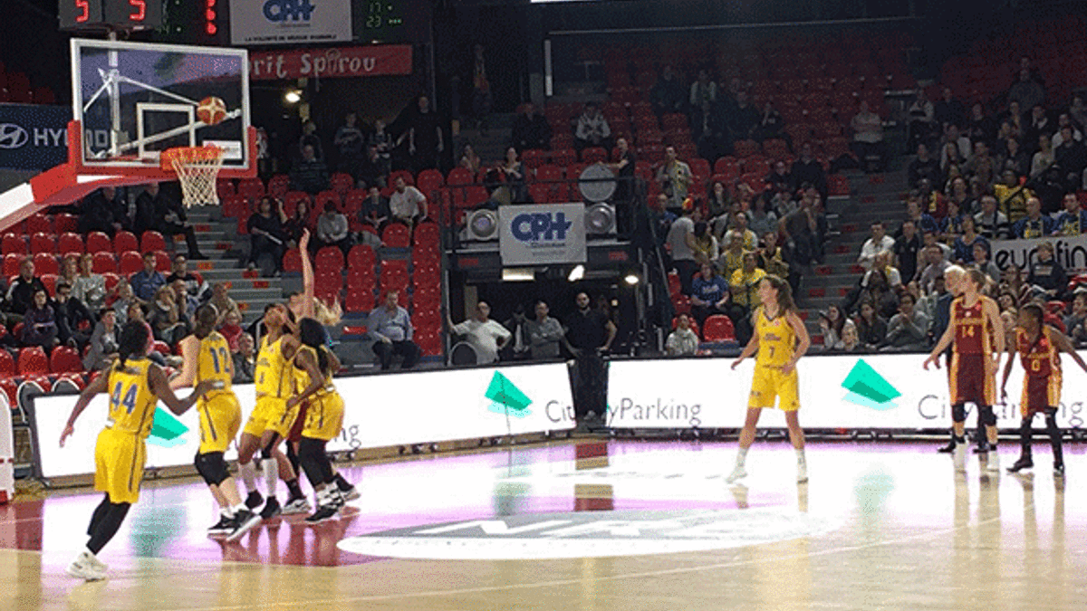 Avrupa'da kadın basketbolcularımızın gecesi