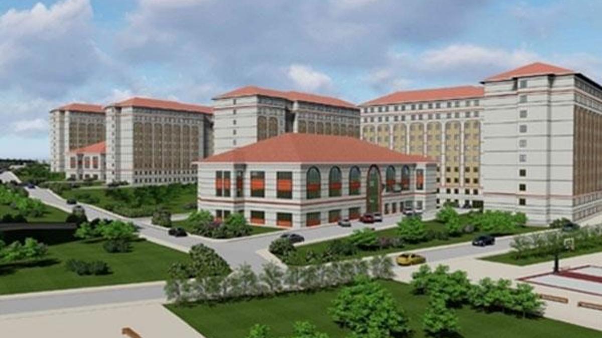 Türkiye'nin en büyük yurt projesi için düğmeye basıldı