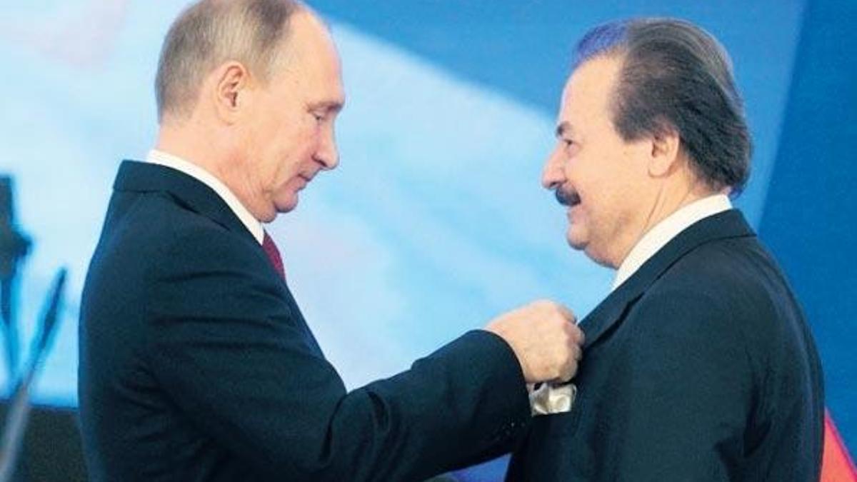 Putin’den Çağlar’a dostluk nişanı
