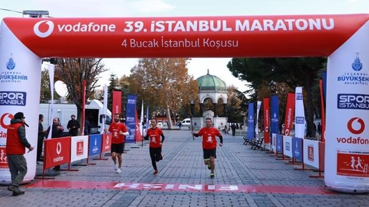 Vodafone Maratonu hazırlık koşuları düzenlendi