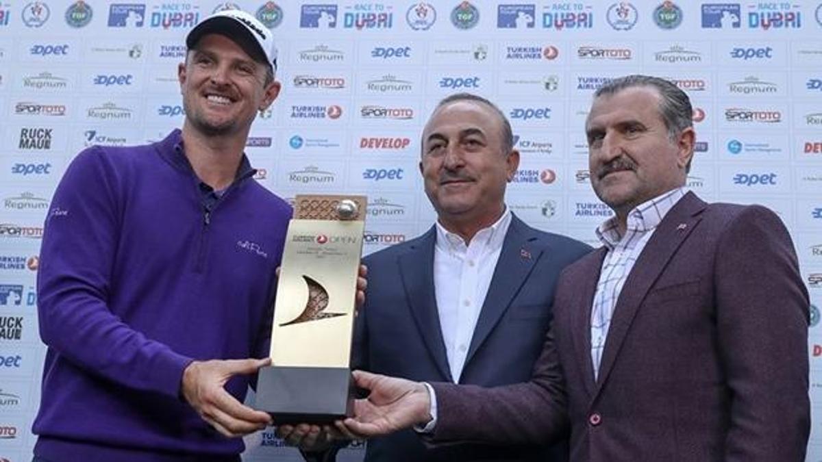 Turkish Airlines Open 2017'nin şampiyonu Justin Rose oldu