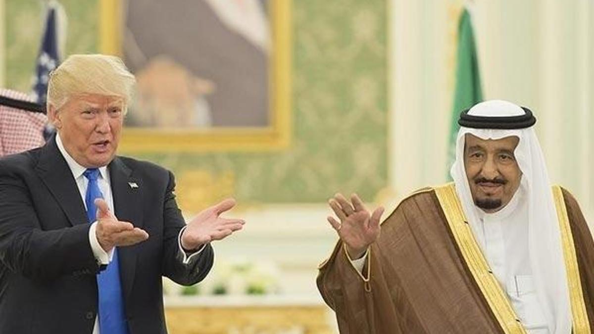 Trump'tan Kral Selman'a teşekkür!