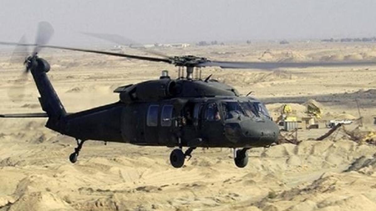 Suudi Arabistan'da düşen helikopterle ilgili çok çarpıcı iddia