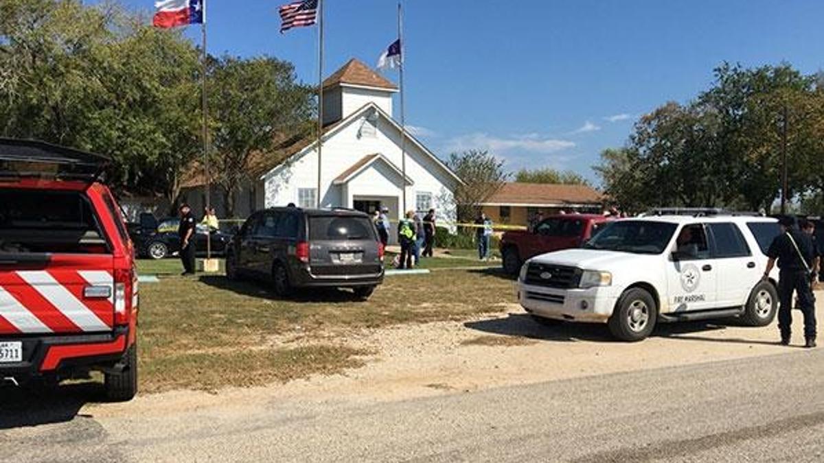 Teksas'ta kiliseye saldırı! Çok sayıda ölü var