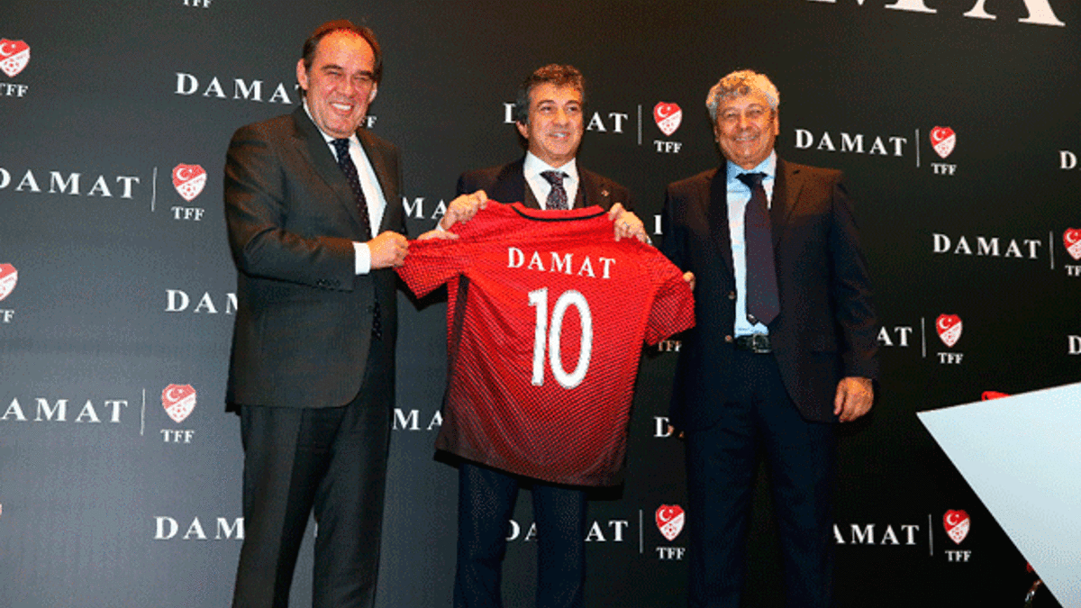 TFF ile Damat sponsorluk anlaşması imzaladı!