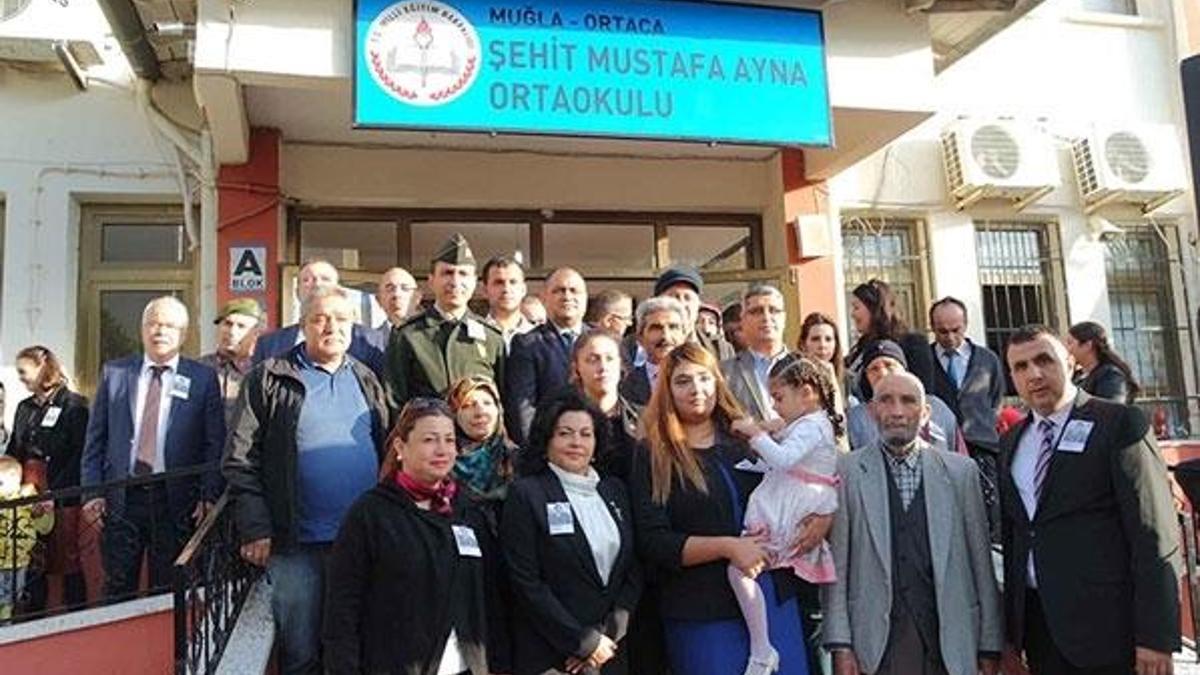 Şehit astsubayın ismi okula verildi