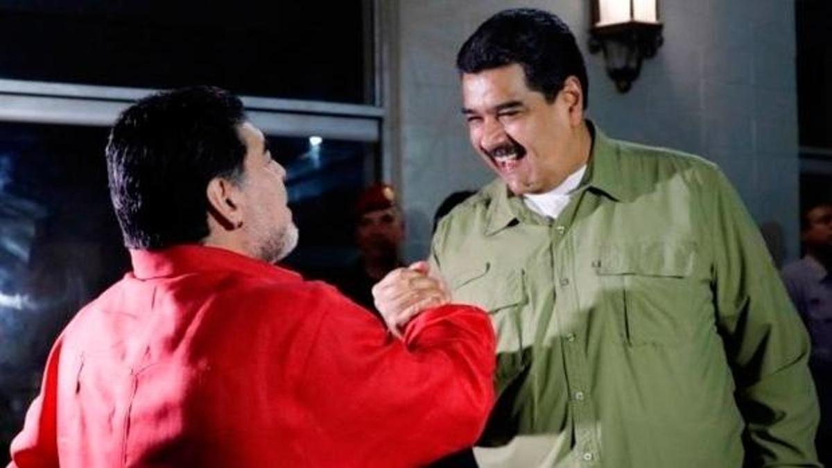 Maradona Venezuela'da futbol yorumculuğu yapacak
