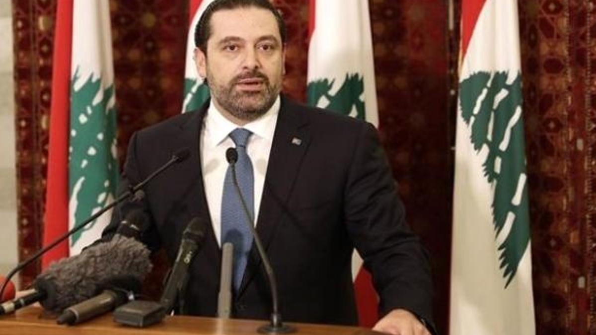 Lübnan Başbakanı Arabistan'da eline tutuşturulan kağıtla istifa etmiş