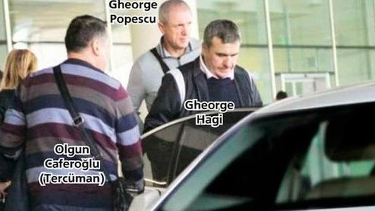 Hagi ve Popescu Türkiye'de!