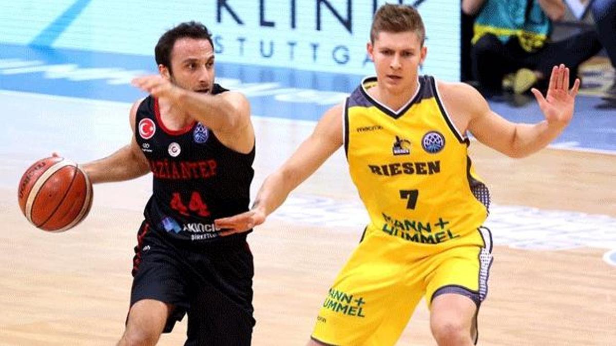 Gaziantep Basketbol, Almanya'da mağlup