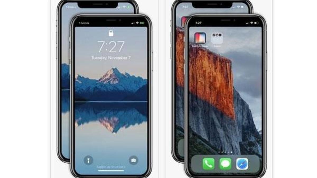 iPhone X'i Galaxy S8'e çevirin!