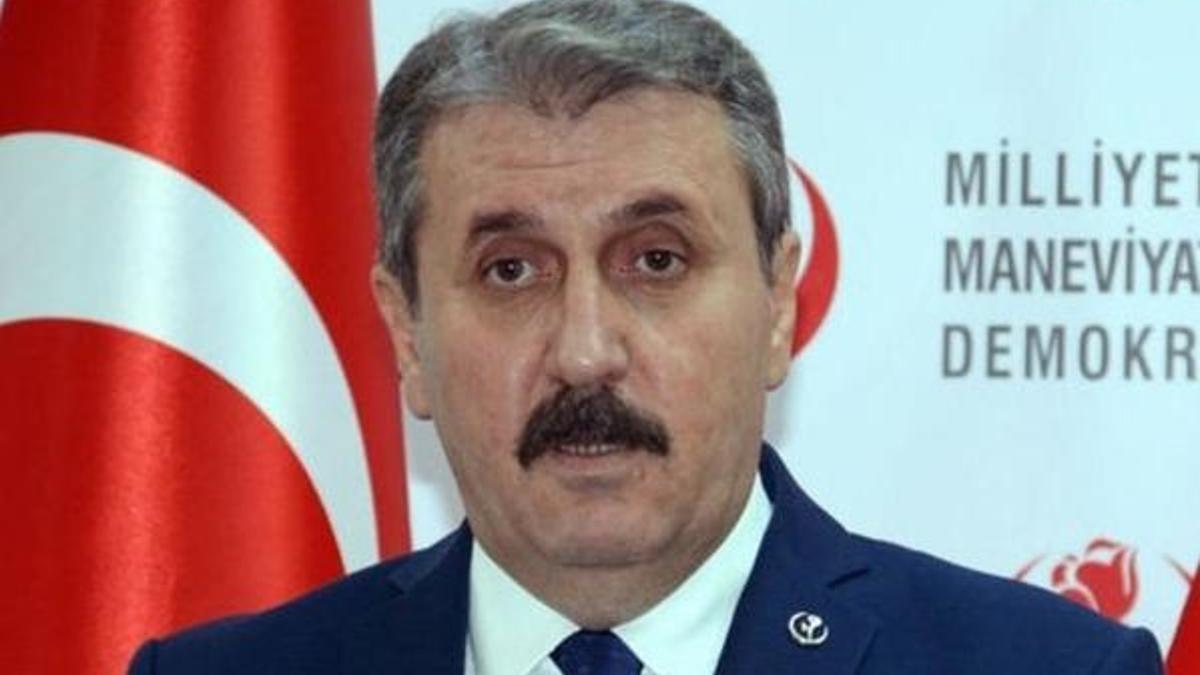 BBP Genel Başkanı Mustafa Destici'den 'ittifak' açıklaması