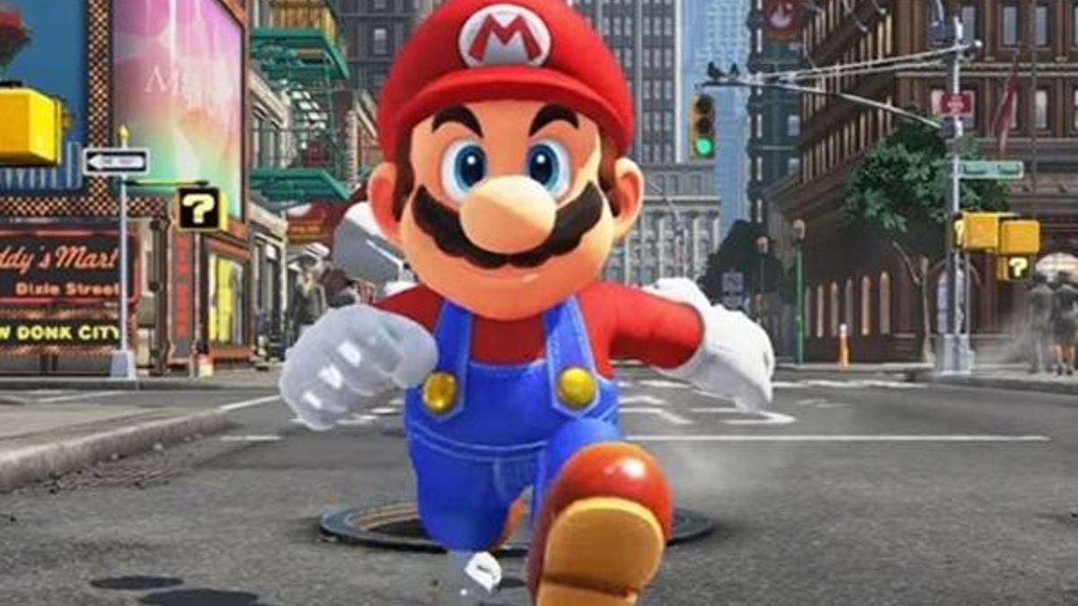 Super Mario beyaz perdede!