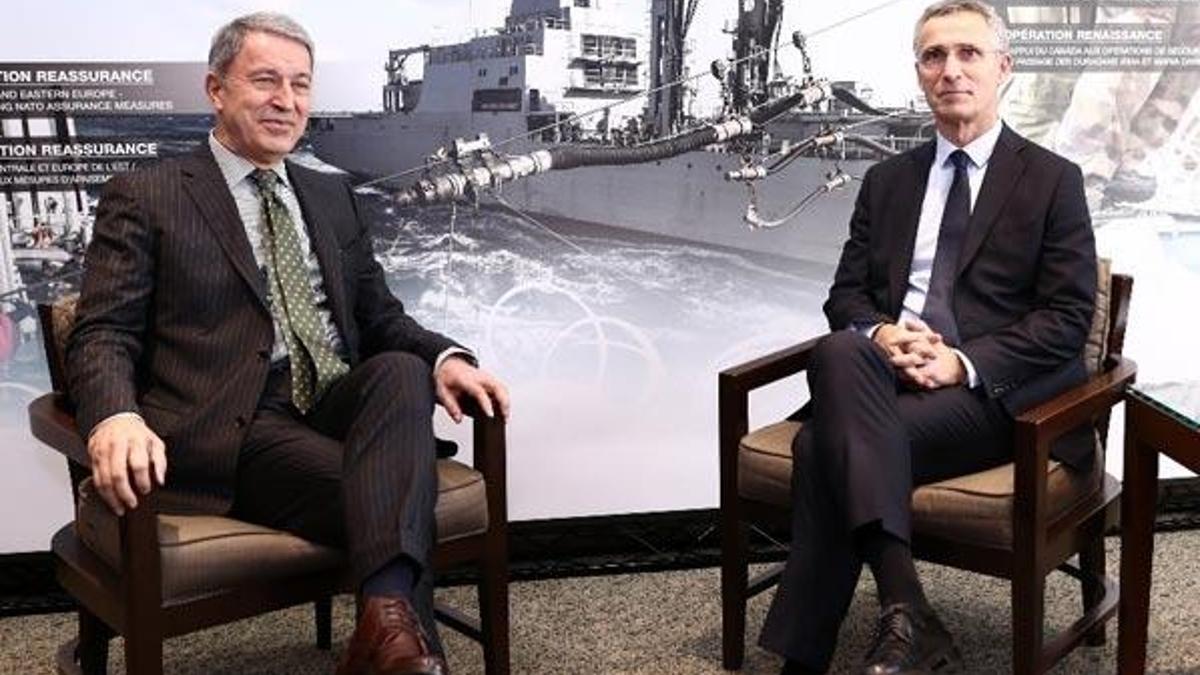 NATO Genel Sekreteri, skandal için Orgeneral Akar'dan yüz yüze özür diledi!