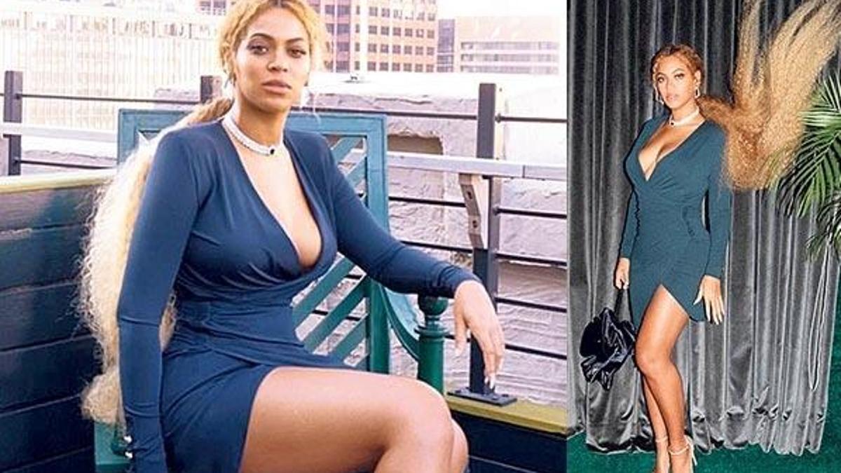 Beyonce’den saç farkı