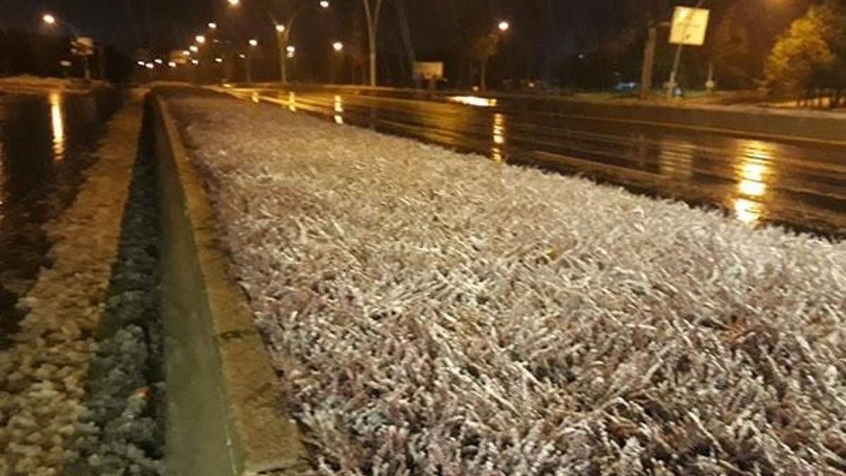 Ankara’da mevsimin ilk karı yağdı