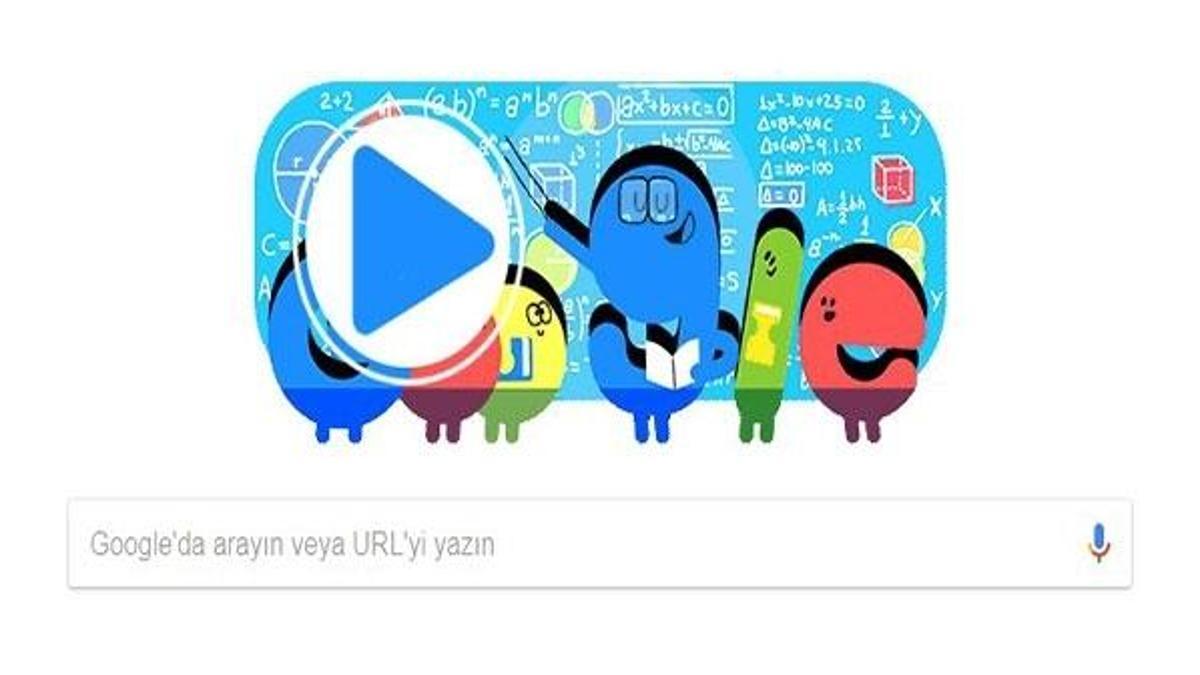 Öğretmenler Günü Google'da Doodle oldu! En güzel Öğretmenler Günü şiirleri...