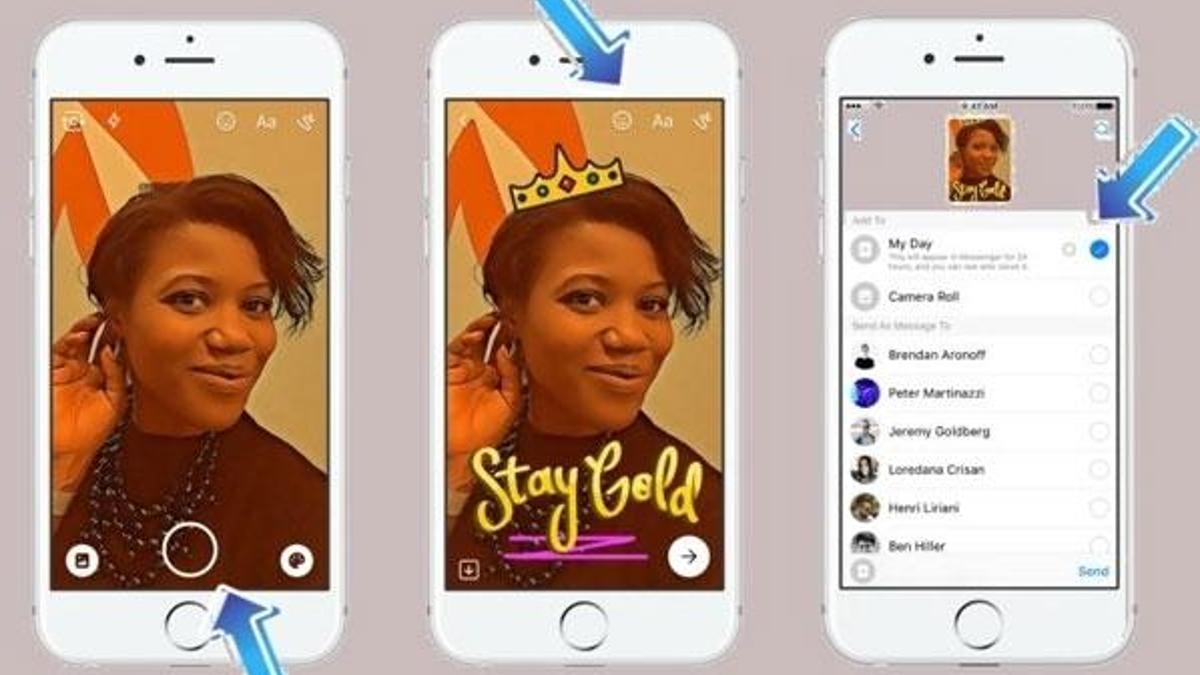 Facebook, Snapchat'i kopyalamaya devam ediyor!