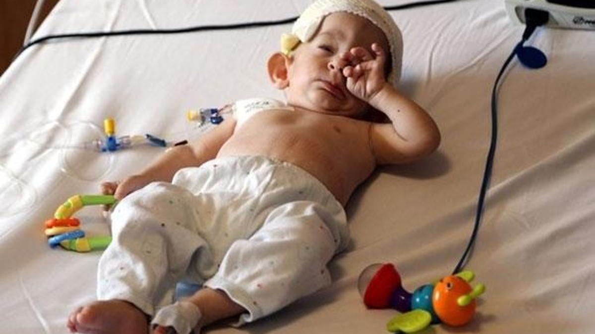 Suriyeli bebek, Türkiye'de sağlığına kavuştu