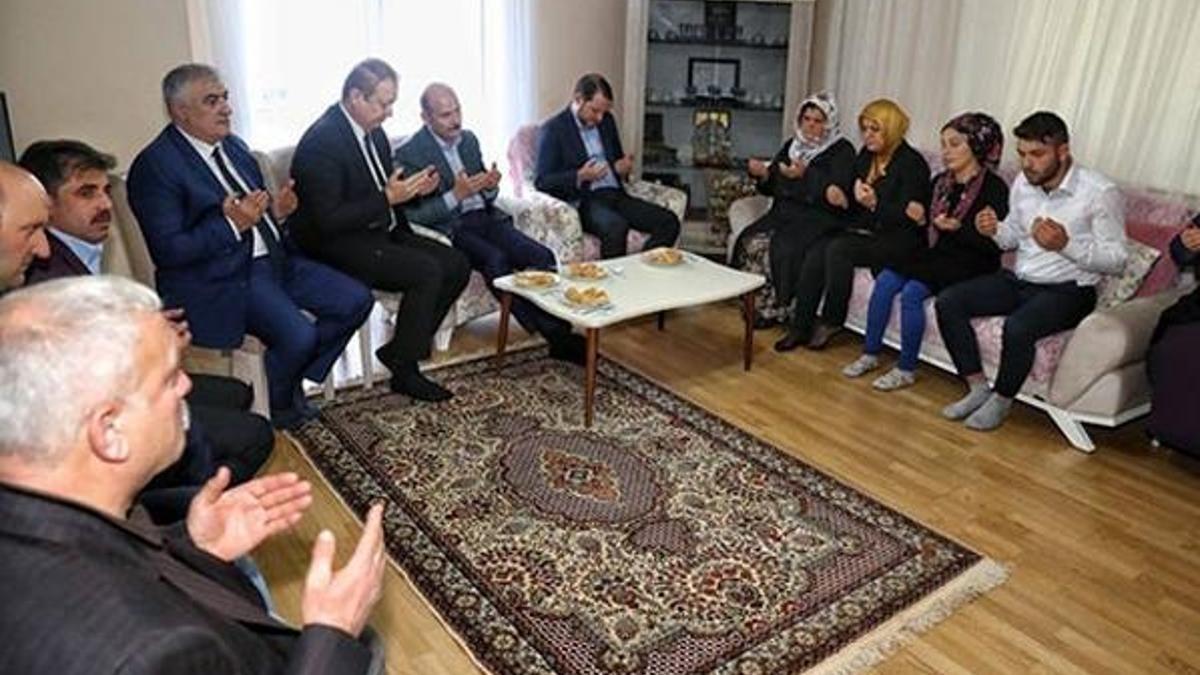 Bakanlar Albayrak ve Soylu, Eren'in ailesini unutmadı!