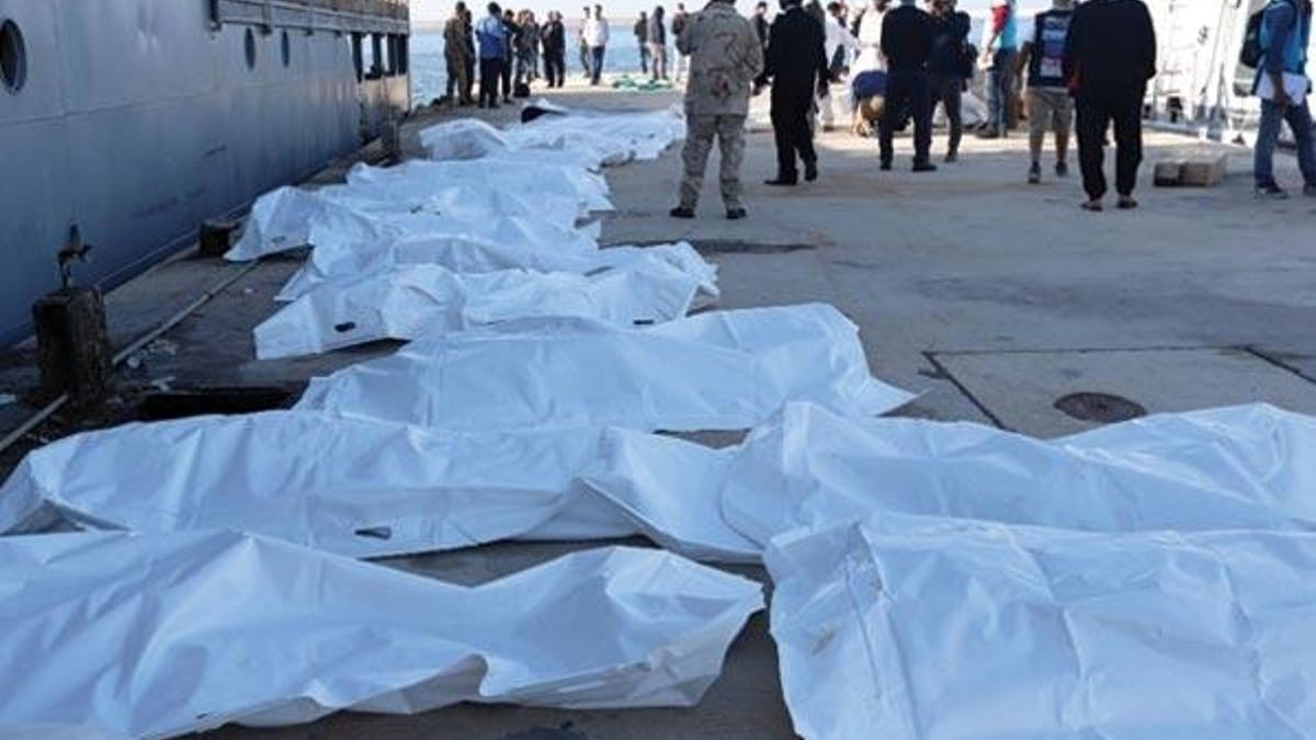 Libya açıklarında kaçak göçmen faciası!