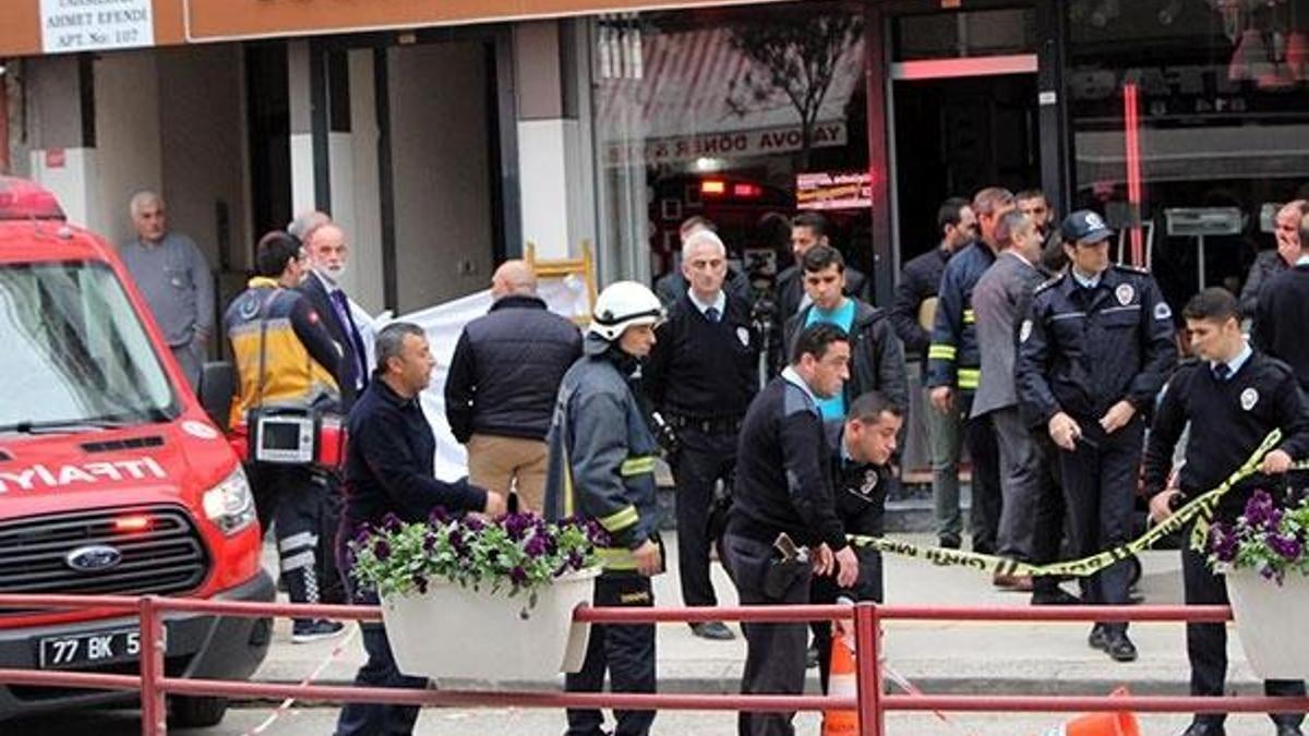Yalova'da asansör faciası: 2 ölü