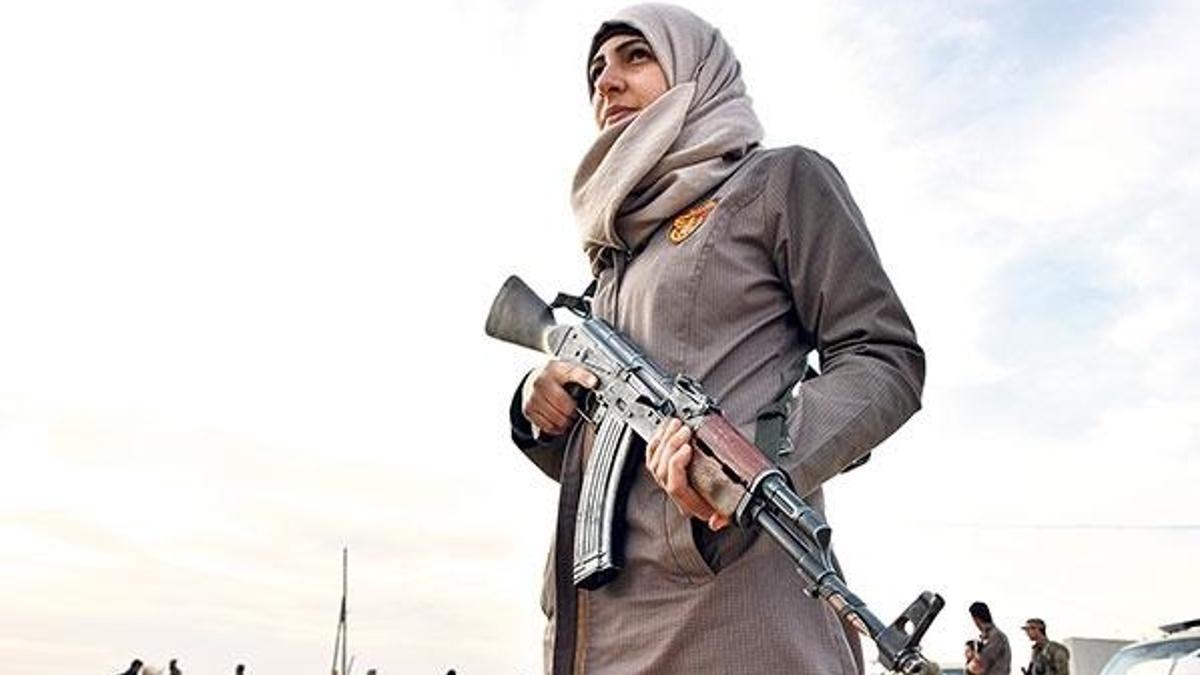 Fırat Kalkanı’nın kadın polisleri