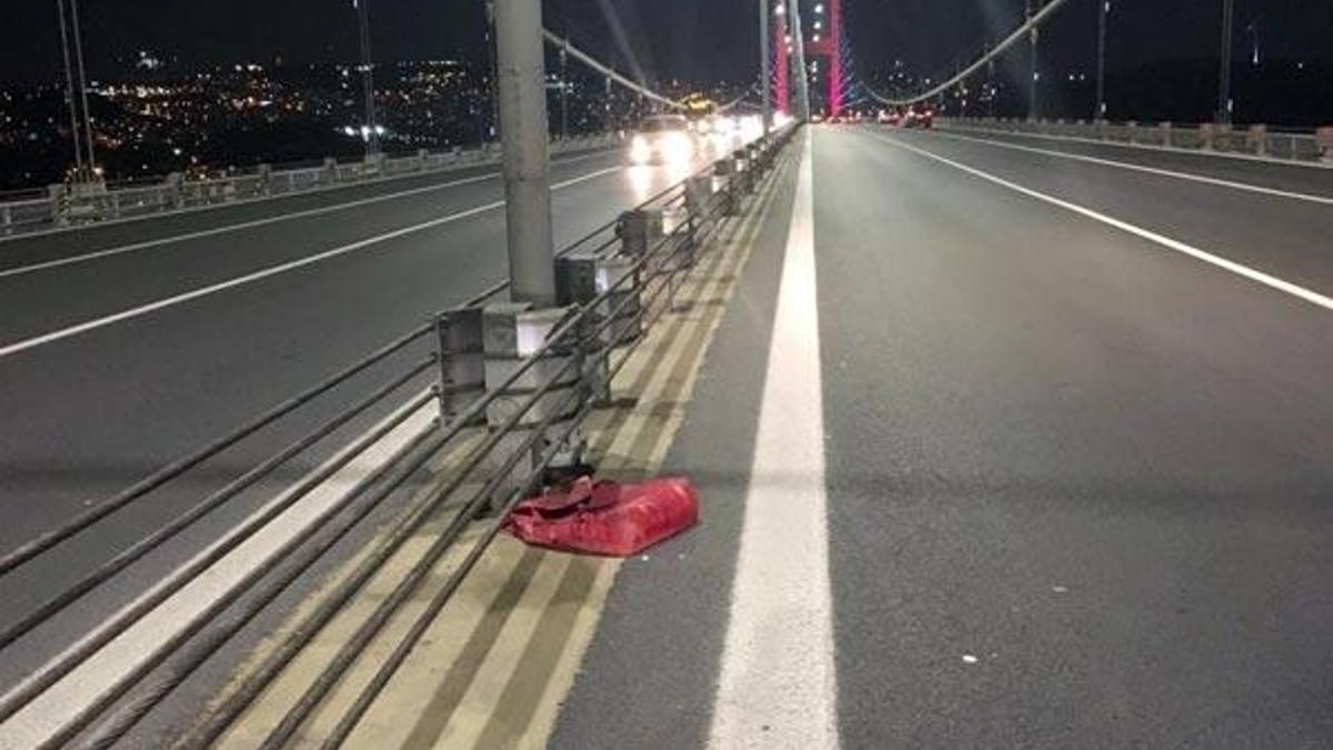 15 Temmuz Şehitler Köprüsü'nde hareketli dakikalar!