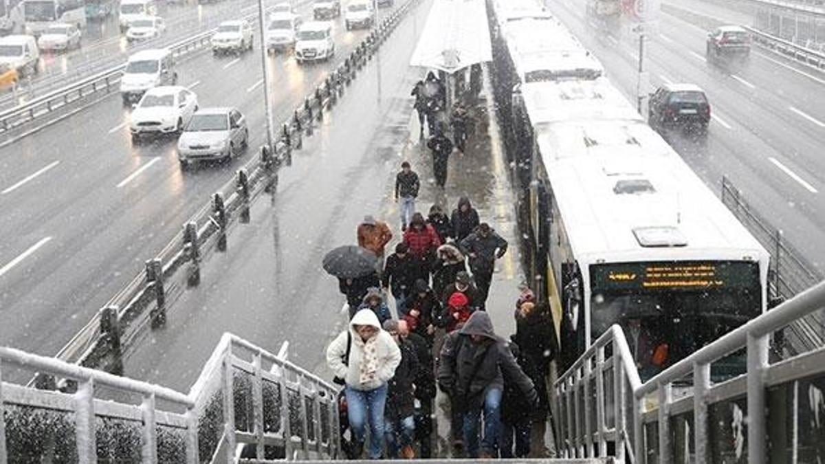 Meteoroloji'den İstanbullular için kar tahmini