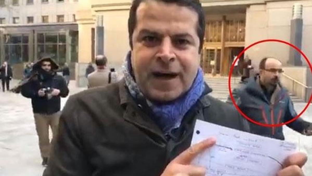FETÖ'cü Emre Uslu mahkeme çıkışı böyle görüntülendi