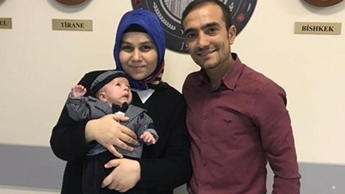 İkişer kez böbrek nakli olan çiftin bebek sevinci!