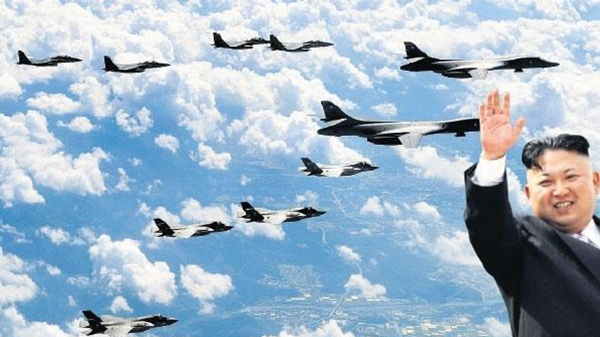 Kim’e ‘gözdağı’ tatbikatı