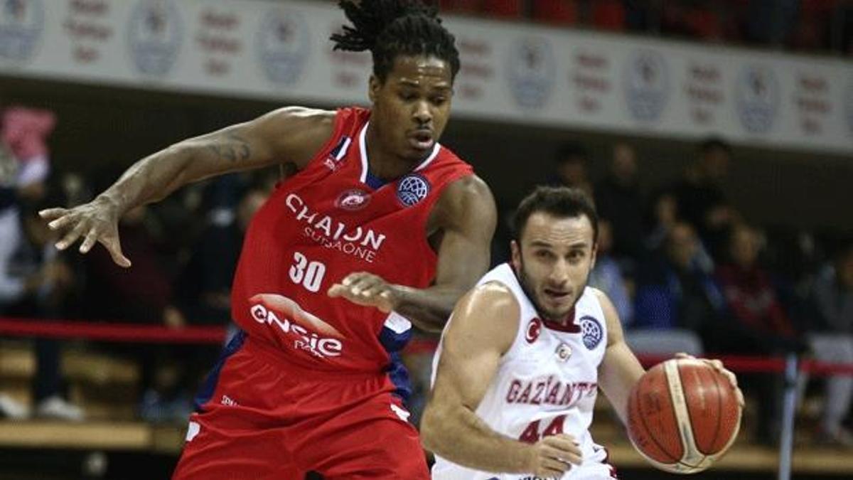 Gaziantep Basketbol Fransızlara boyun eğdi