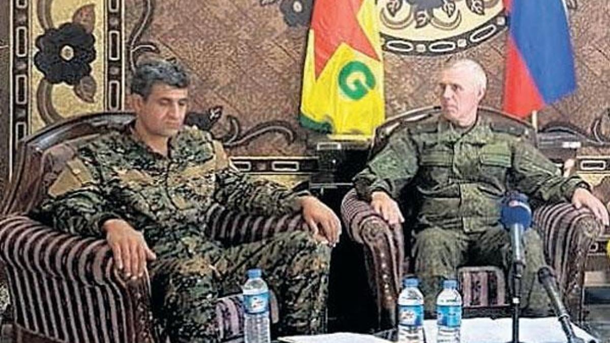 Rus askerlerini YPG koruyacak!